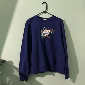 Women’s Blue Nike Sweatshirt (Medium)